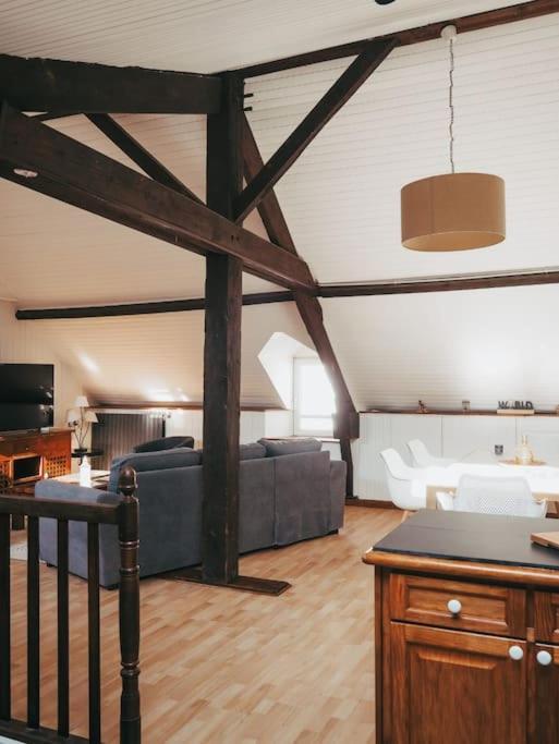 Appartement Avec Patio Sainte-Anne-d'Auray Luaran gambar